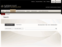 Tablet Screenshot of catalogue.sclqld.org.au